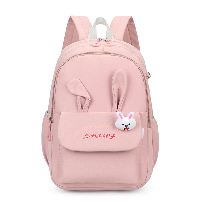 Tas Ransel Rabbit SD BESAR UK. 37 CM &amp; 43 CM import korea steel free gantungan kunci harga grosir bisa cod