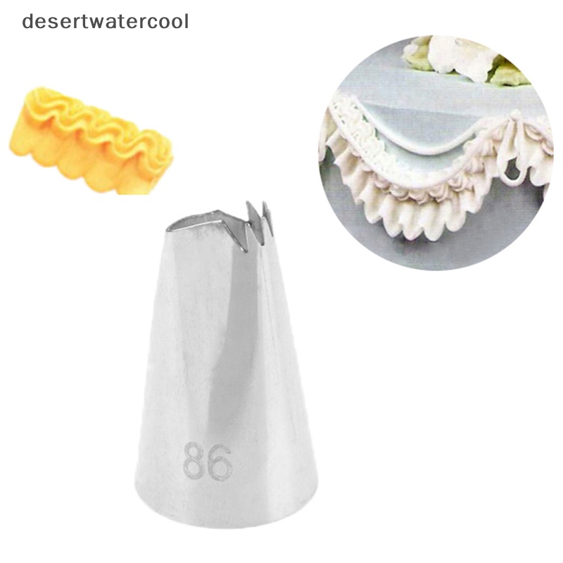 Deid #86 Pastry Nozzle Icing Piping Nozel Cream Metal Tips Alat Dekorag Kue Martijn