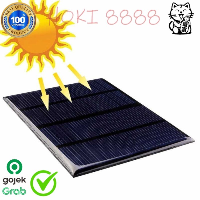 Modul Solar Cell/Solar Panel Surya Mini 12V 1.5W Polycrystalline PREMIUM EE