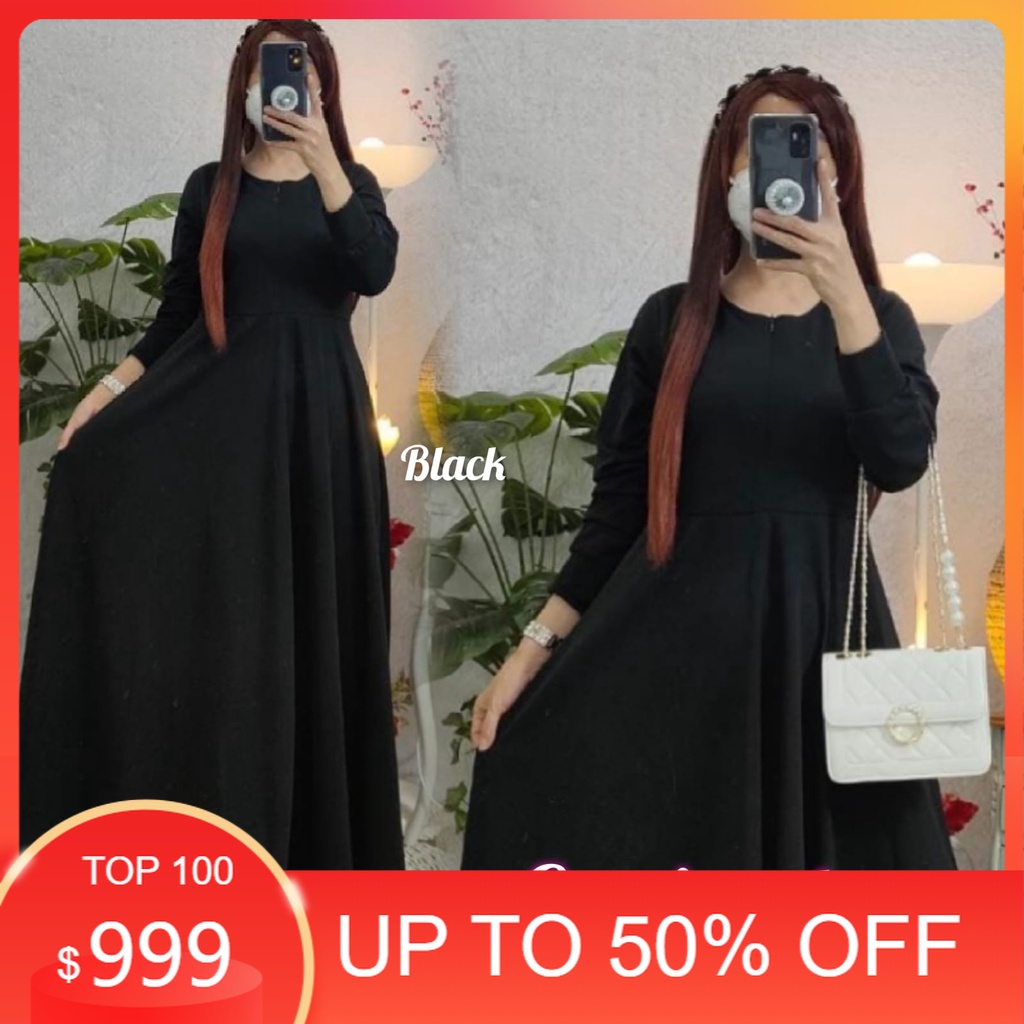 gamis polos / gamis payung / umbrella dress / gamis polos voxy / gamismurah