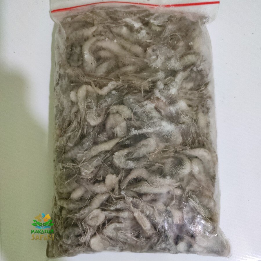 Udang Air Tawar Beku Pakan Makanan Ikan Predator Arwana Hias Rebon Api