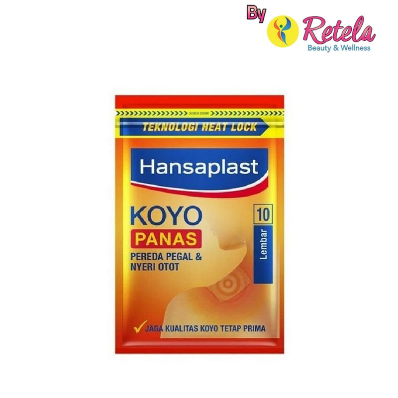 Hansaplast Koyo Panas 1 Sachet 10 Lembar