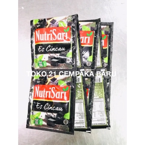 

Nutrisari Rasa ES CINCAU 1 renceng isi 10 sachet | Nutrisari Murah