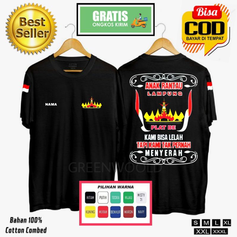 Kaos siger anak rantau lampung berkualitas