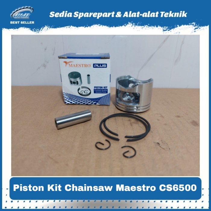 Piston Assy Chainsaw Maestro CS6500L Seker Seher Kumplit Senso Maestro