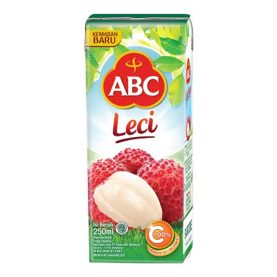 

Paket ABC Jus Leci 250 ml x 4 pcs