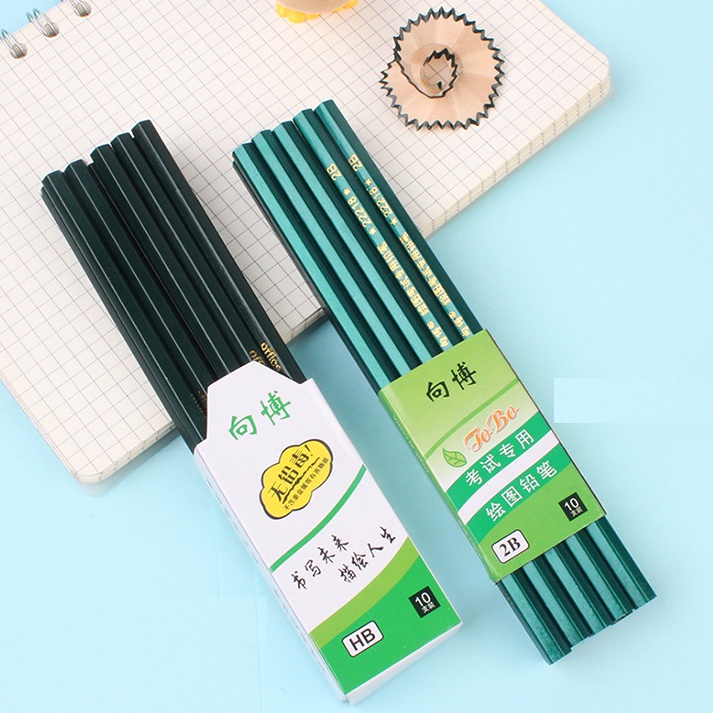 

1 SET 10PCS PENSIL KAYU 2B / 1SET 10PCS PENCIL 2B LG
