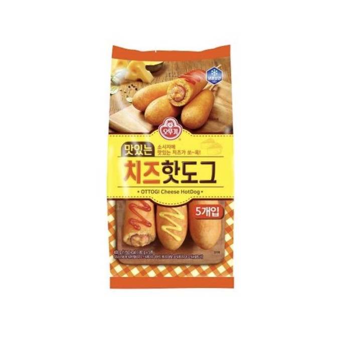 

Ottogi Cheese Hotdog - Hotdog Rasa Keju Siap Saji 400gr