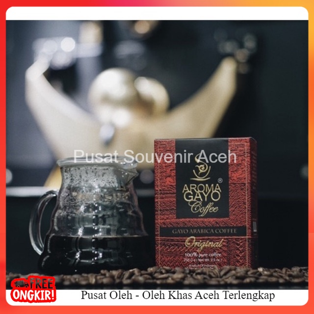 

Kopi Arabica Gayo Original 250gr (biji-bubuk) - Aroma Gayo Coffee