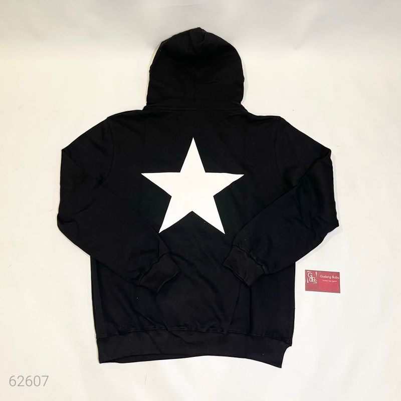 Vs Hoodie Fear Of God FOG Essentials SS20 Star Logo Back Black BNIP SKU9