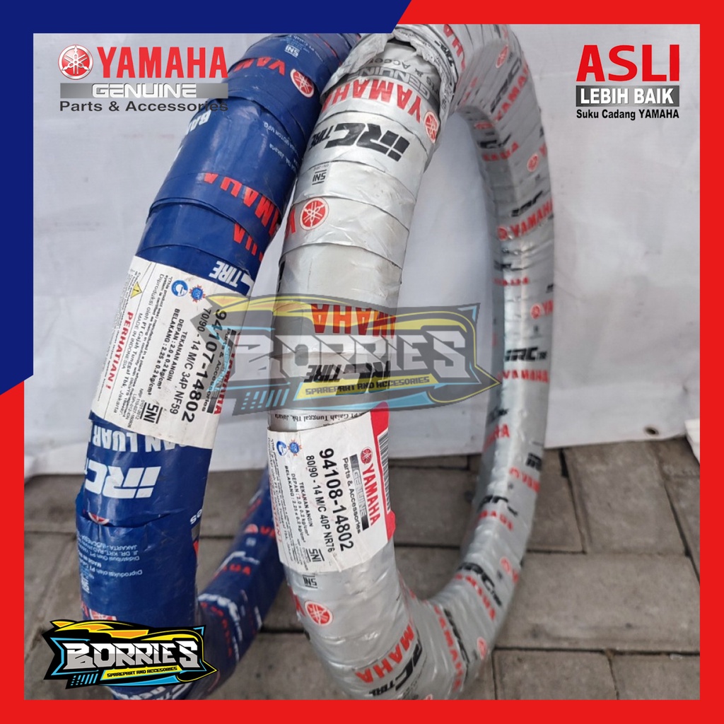ban Luar Ring 14 set depan belakang yamaha mio sporty smile soul fino sepasang iRC