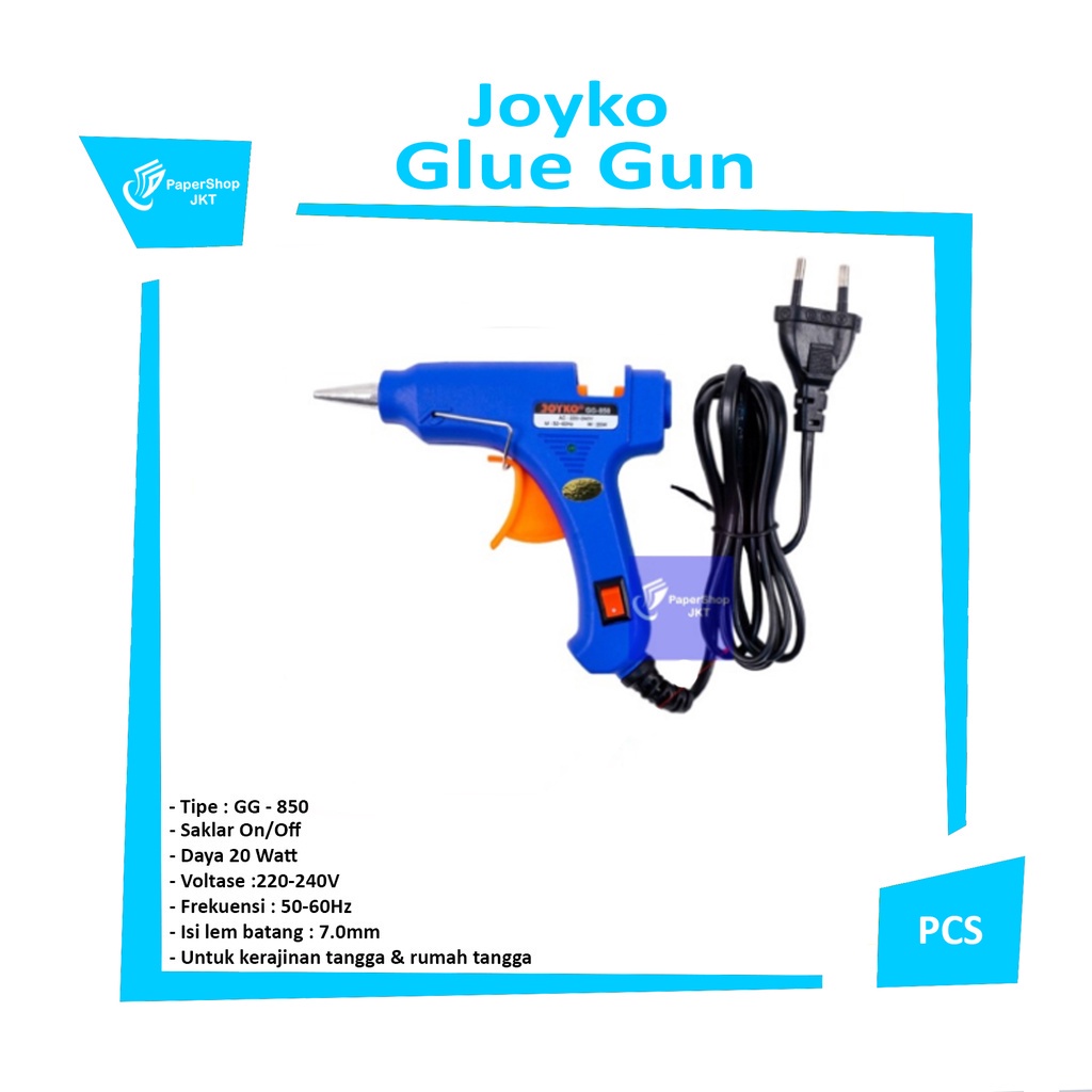 

JOYKO - Glue Gun - Lem Tembak GG-850 - 20 Watt
