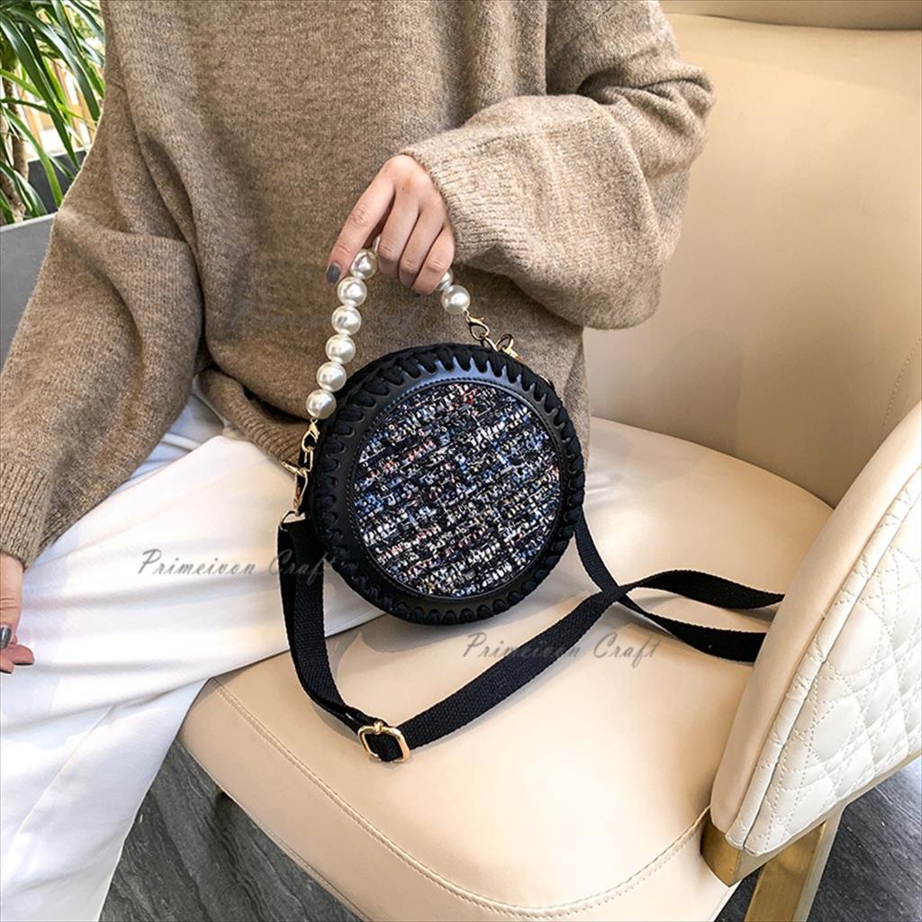 DIY KIT tas tweed rajut