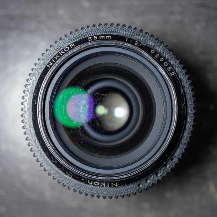Nikon Nikkor AI 35mm F2 X Minolta f1.8 Pentax Zeiss Canon FD Takumar