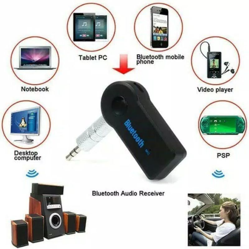 Bluetooth Receiver Wireless MOBIL SPEAKER AUDIO AUX