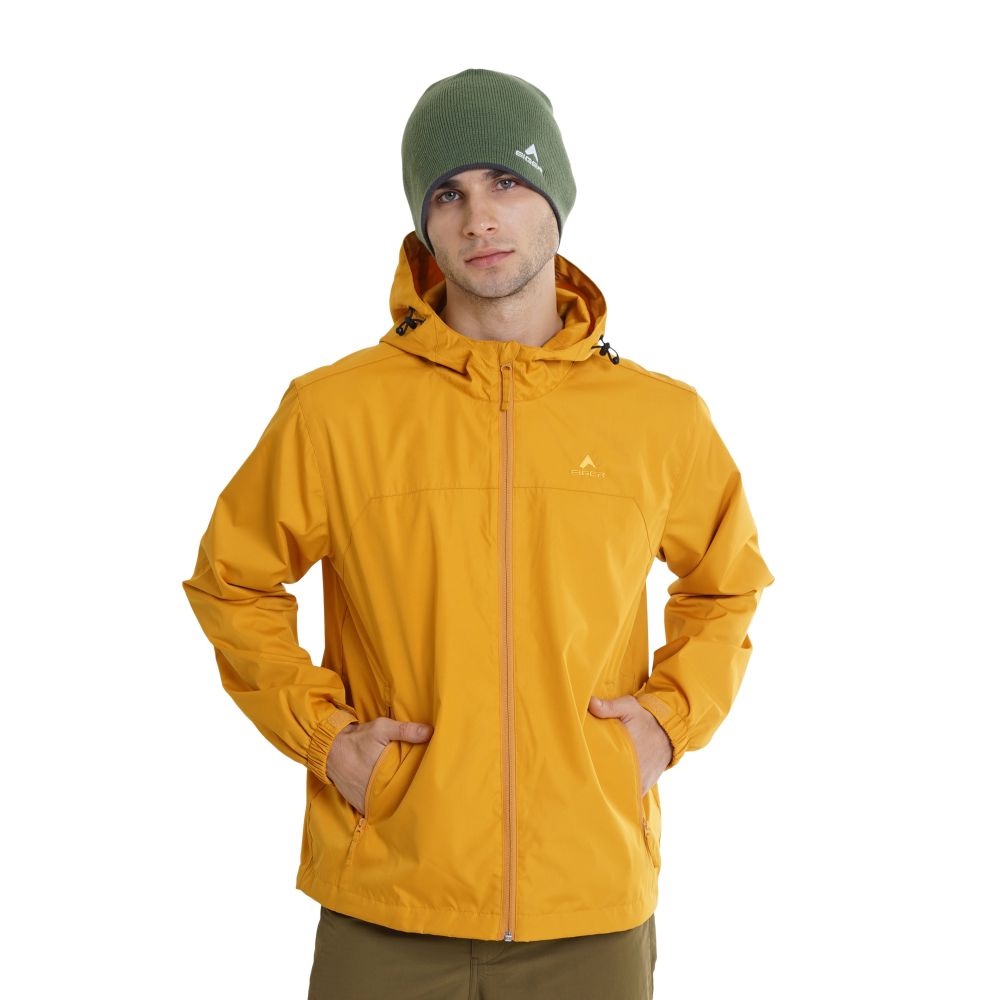 EIGER JAKET PRIA STRENUOUS WINDPROOF JACKET - YELLOW
