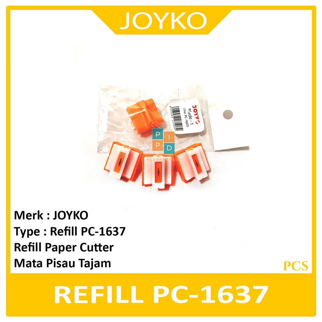 

JOYKO Refill l Blade Paper Cutter PC-1637 - Pcs