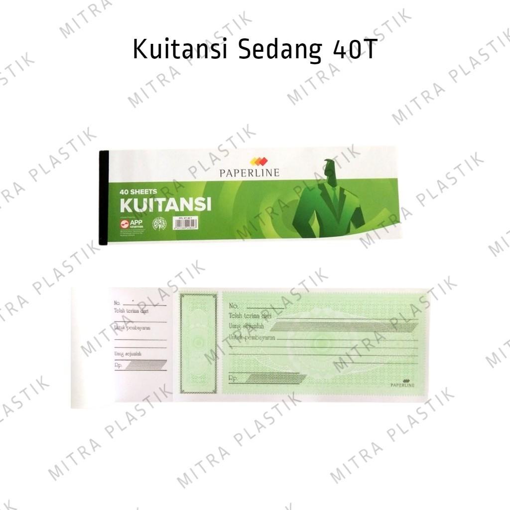 

Kertas Kuitansi 40T Paperline Buku Kwitansi Kecil 40 Lembar