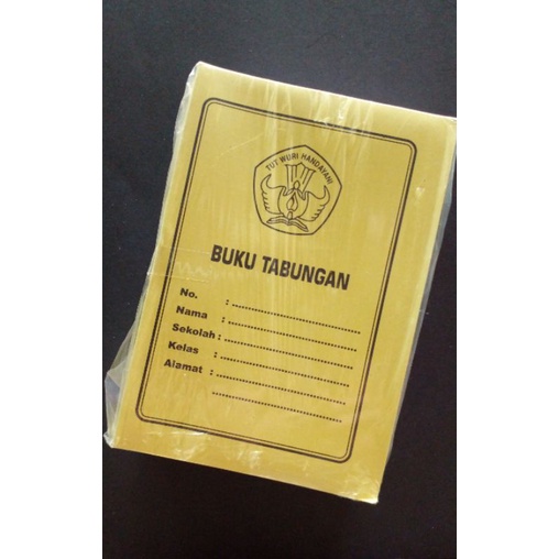 

BUKU TABUNGAN Sekolah Anak TK / SD per 10 pcs