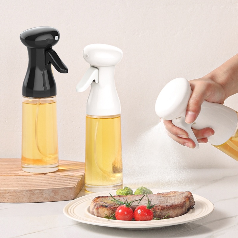 200ml Botol Semprot Minyak Zaitun Mist Sprayers Vinegar Dispenser Memanggang Roasting Baking Barbecue Oil Sprayer Alat Masak Dapur