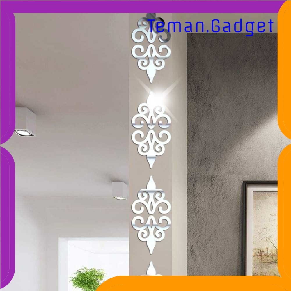 TG -  ART SOLEDI Sticker Dekorasi Dinding Mosaic Mirror Acrylic 10 PCS - SL01