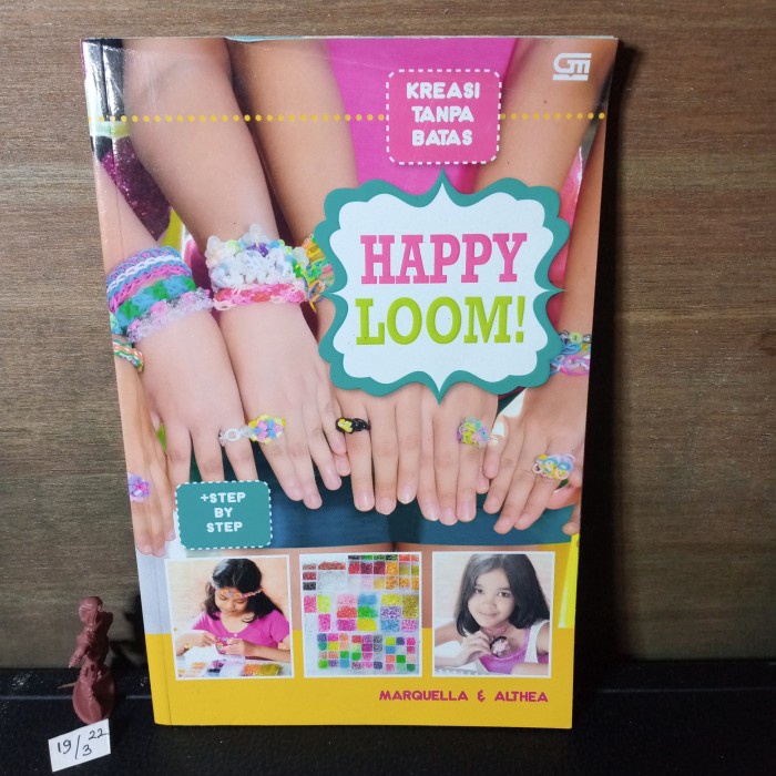 buku kreasi tanpa batas happy loom berwarna 88 hal