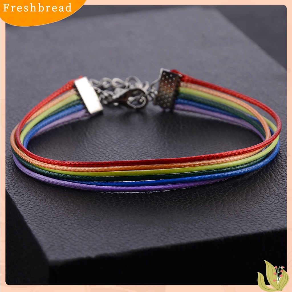 &lt; Freshbread &gt; Gelang Fashion Desain Anyaman Geometris Artistik Adjustable Handmade Bracelet Untuk Anniversary