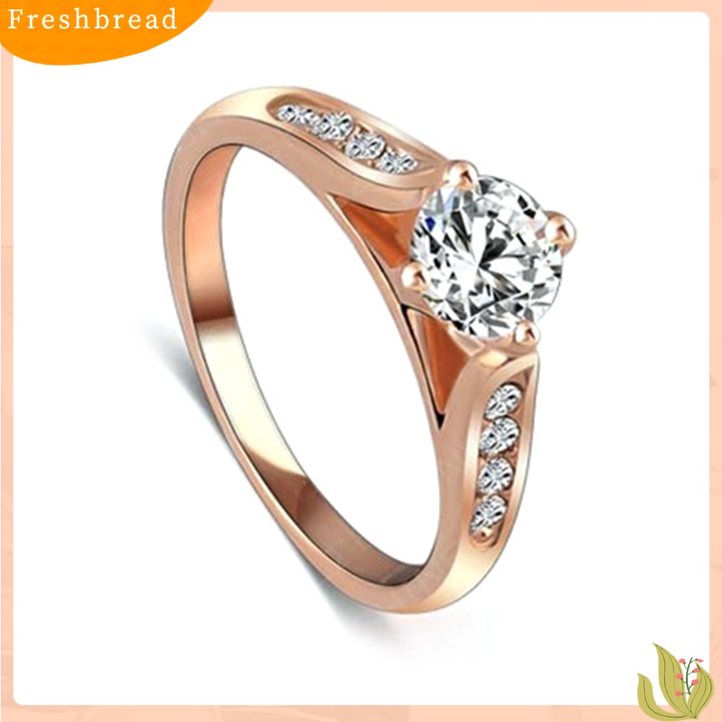 &lt; Freshbread &gt; Cincin Simple Inserted Charming 2warna Cincin Simple Hias Untuk Natal