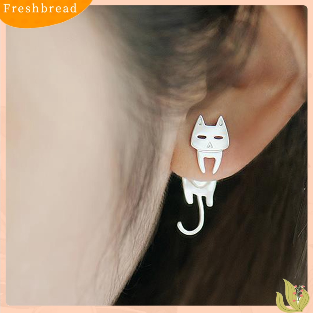 &lt; Freshbread &gt; 1pasang Ear Studs Bentuk Ikan Perhiasan Indah Semua Pertandingan Ringan Lucu Anting Tusuk Untuk Pacaran