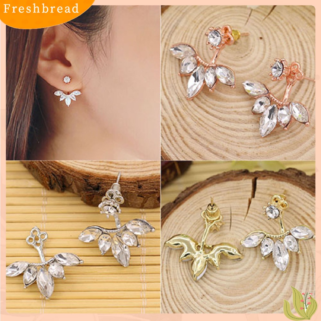 &lt; Freshbread &gt; 1pasang Anting Crawler Anting Crawler Serbaguna Rose Gold Hias Menggemaskan Untuk Hadiah