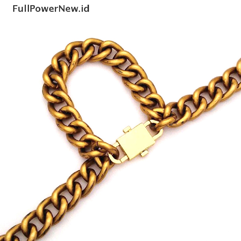 Power 4Pcs Adjustable Metal Buckle Clip Handbag Rantai Tali Panjang Shorten Bag Tool ID
