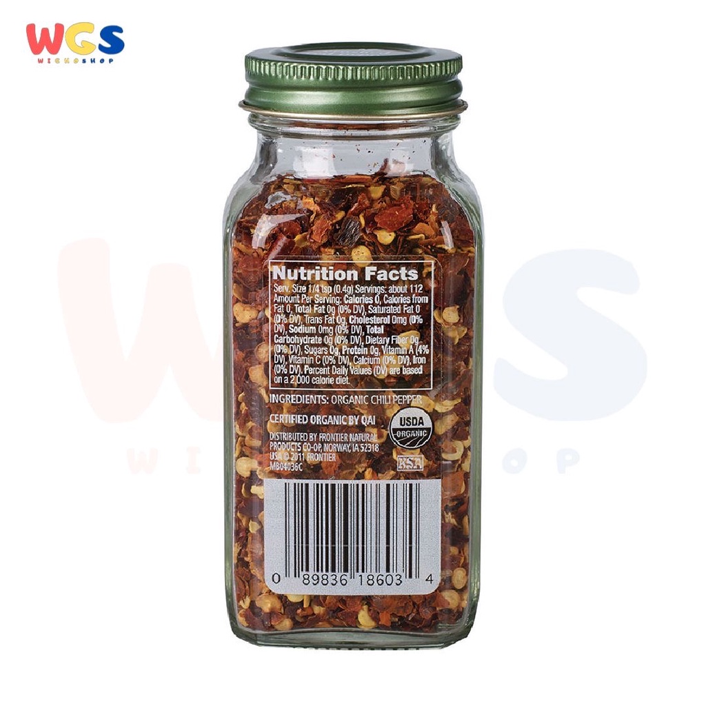 Simply Organic Crushed Red Pepper 1.59oz 45g