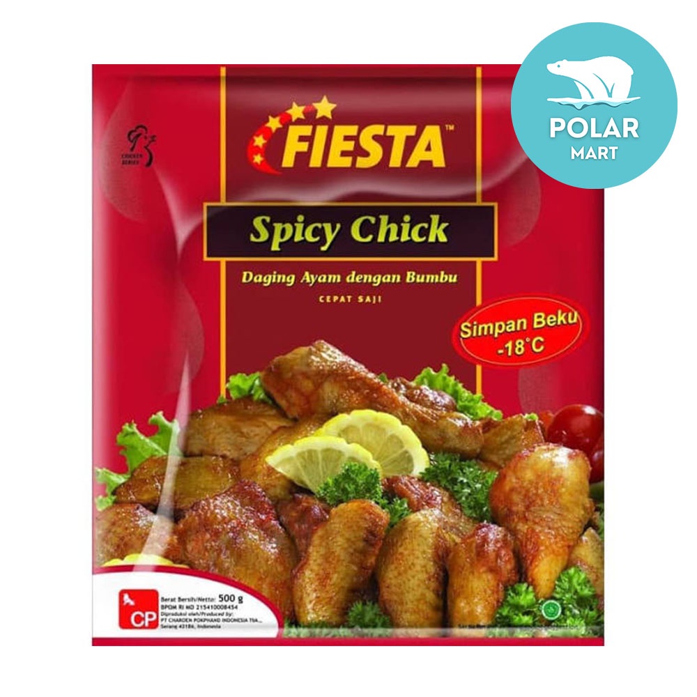 

[Cab. Cimahi] Fiesta Spicy Chick 500 Gram (FROZEN FOOD BANDUNG)