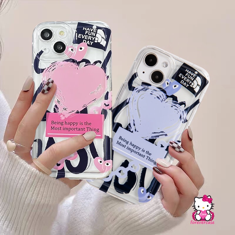 Comme Des Garons Graffiti Case Oppo A17K A16 A17 A7 A57 A54 A5 A77s A96 A76 A5s A1K A53 A31 A9 A12 A15 A95 A3s A77 A74 A16s A16K A92 A55 A16E A52 A12E Reno5 4F Soft Airbag Case