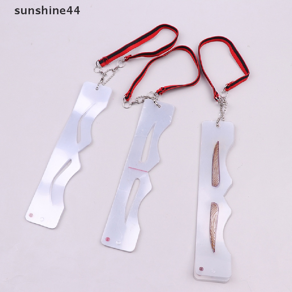 Sunshine 12gaya Pembentuk Alis Membentuk Stensil Grooming Pesona Template Makeup Tool Kit ID