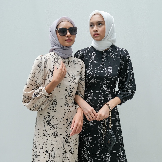 [ Raya Collection ] Aisyah Pattern Dress