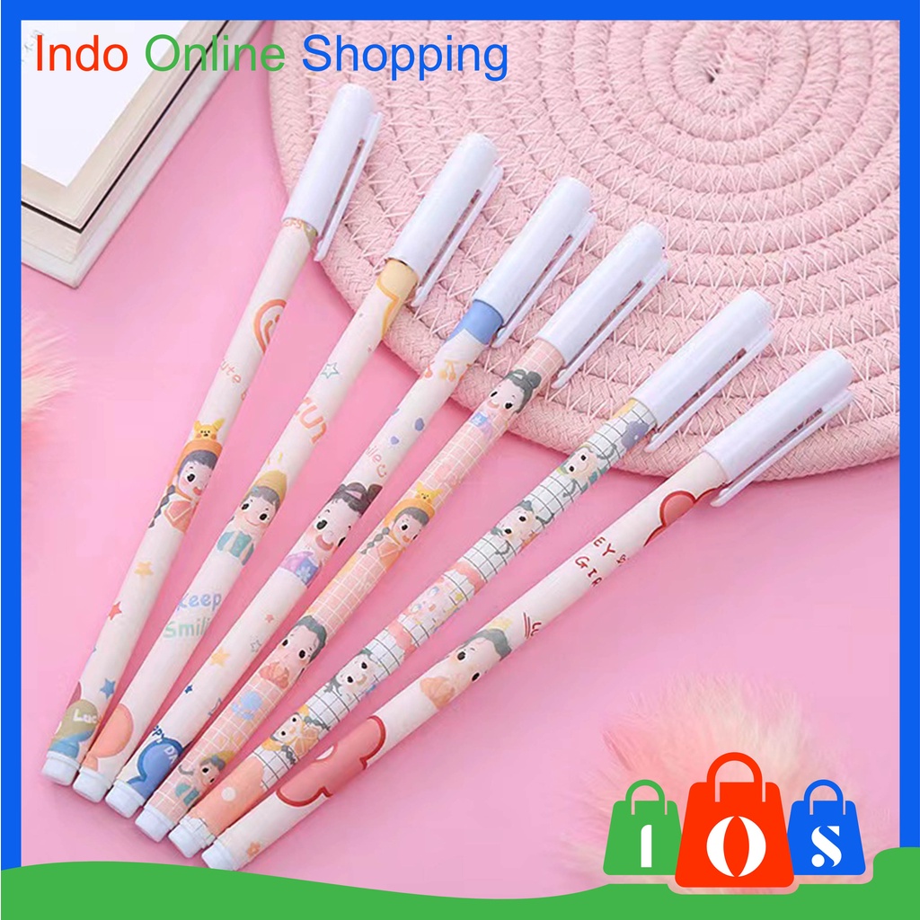 

Pulpen Korea Pelajar Dan Kantor Pena Lucu Sourvenir Pulpen Gel Motif Cartoon Import COD σ 817