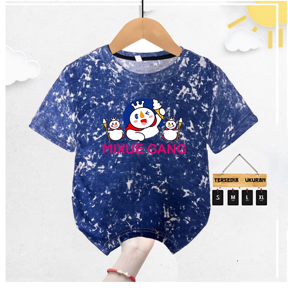 FF NEW KAOS ANAK LAKI DAN PEREMPUAN MOTIF BANGKOK STYLE GAMBAR MIXUE 4