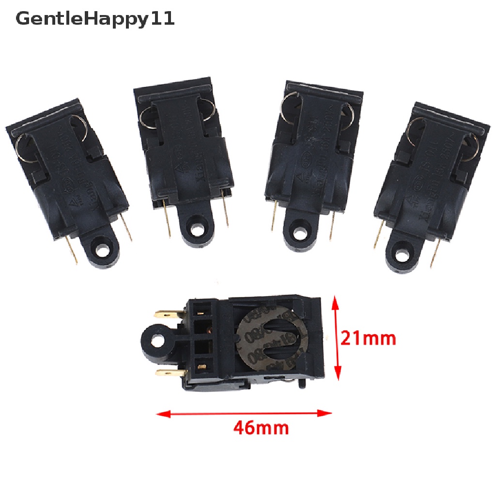 Gentlehappy 5pcs 16A Saklar Termostat boiler Ketel Listrik steam pressure jump switch id