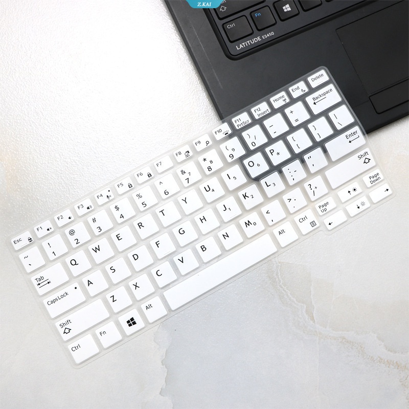 Pelindung Keyboard Silikon Tahan Air Untuk Dell 12.5 Inch Lintang E7250 E5250 E7270 Laptop Cakupan Penuh Kualitas Tinggi Aksesoris Pelindung Keyboard Yang Dapat Dilepas Dan Dicuci [ZK]