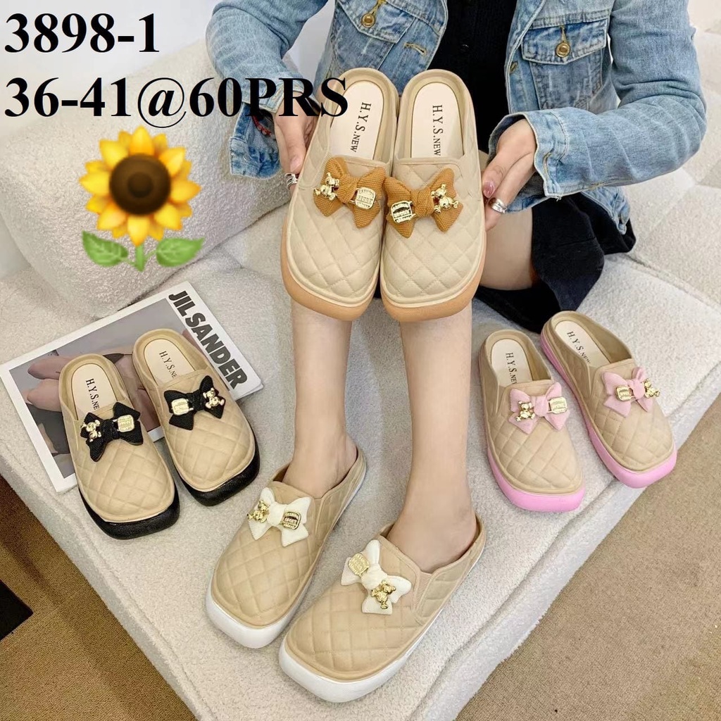 Sandal Karet Jelly Wedges Wanita import Model Terbaru Original Kekinian by AGUNG STYLE Balance 3898-1