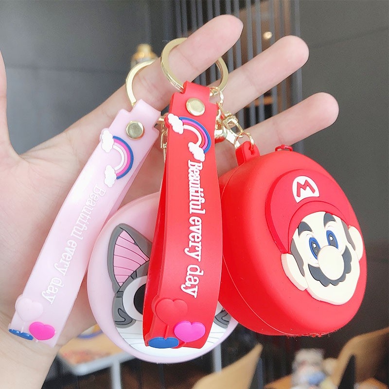 ☀ACCBAYI☀ACC0097 Dompet Koin Karakter Dengan Gantungan Tali