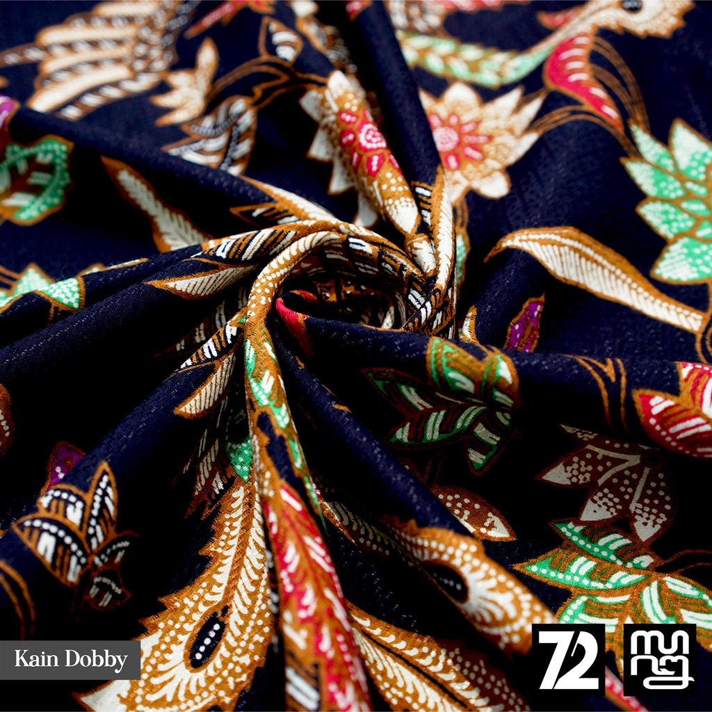 KAIN BATIK PREMIUM Bahan Dobby Dobi Dobbi Dolbi Warna Hitam Black Item 723527 Cap 72 Jarik Jarit Sam