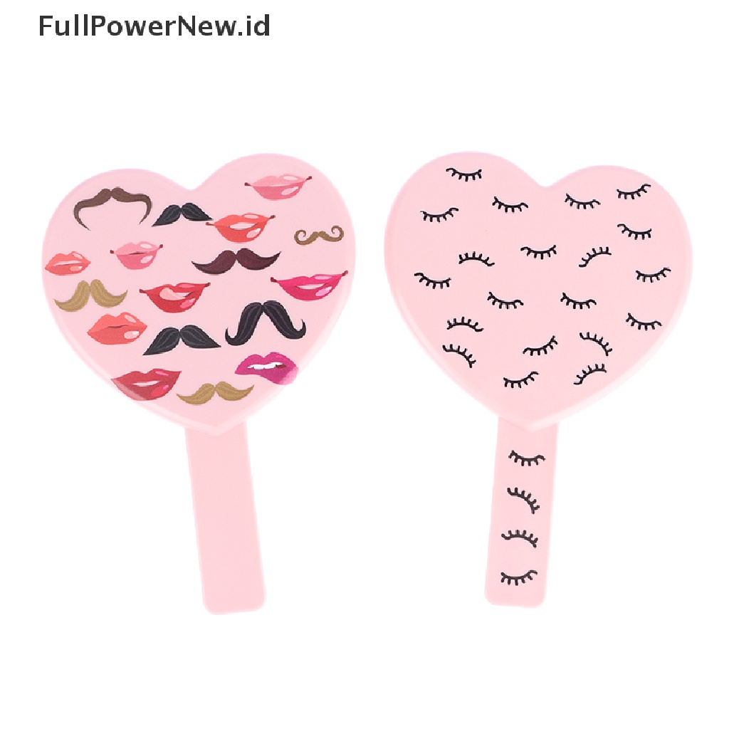Power Handheld Eyelash Mirror Cermin Inspeksi Bulu Mata Makeup Gadget Vanity Mirror ID
