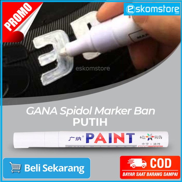 

Spidol Marker Ban Mobil - GN110