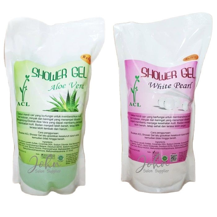 ACL Shower Gell Kemasan Reffil 1kg All Variant Lengkap - Acl Sabun Mandi Cair Kemasan Reffil 1kg
