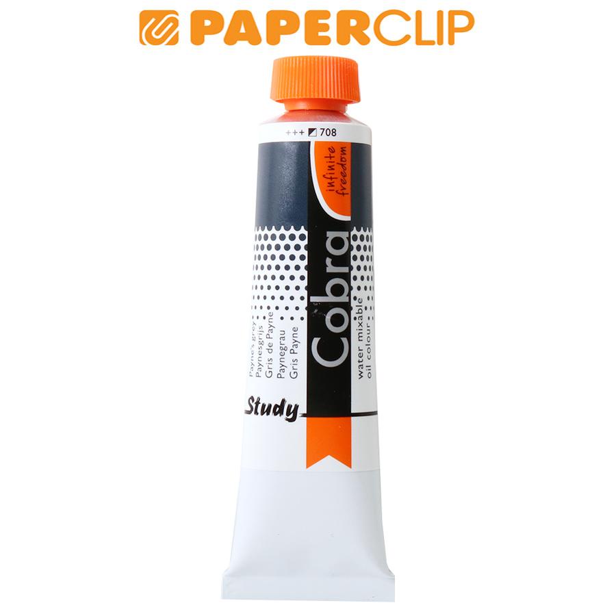 

CAT MINYAK / OIL COLOR COBRA STUDY 40ML 25057080 PAYNE'S GREY