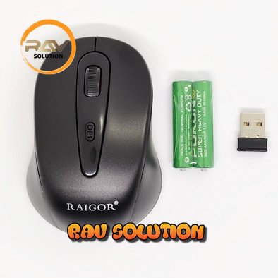 MOUSE WIRELESS RAIGOR RR-02 GOOD QUALITY  VN 4