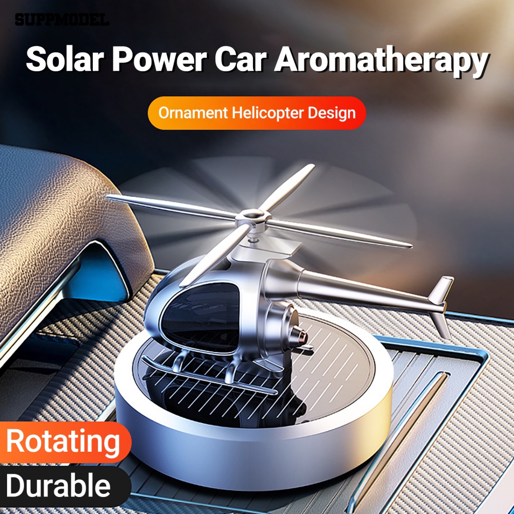 Suppmodel 10ml Pengharum Ruangan Mobil Ringan Untuk Mobil Car Solar Rotating Aromatherapy Anti Gores