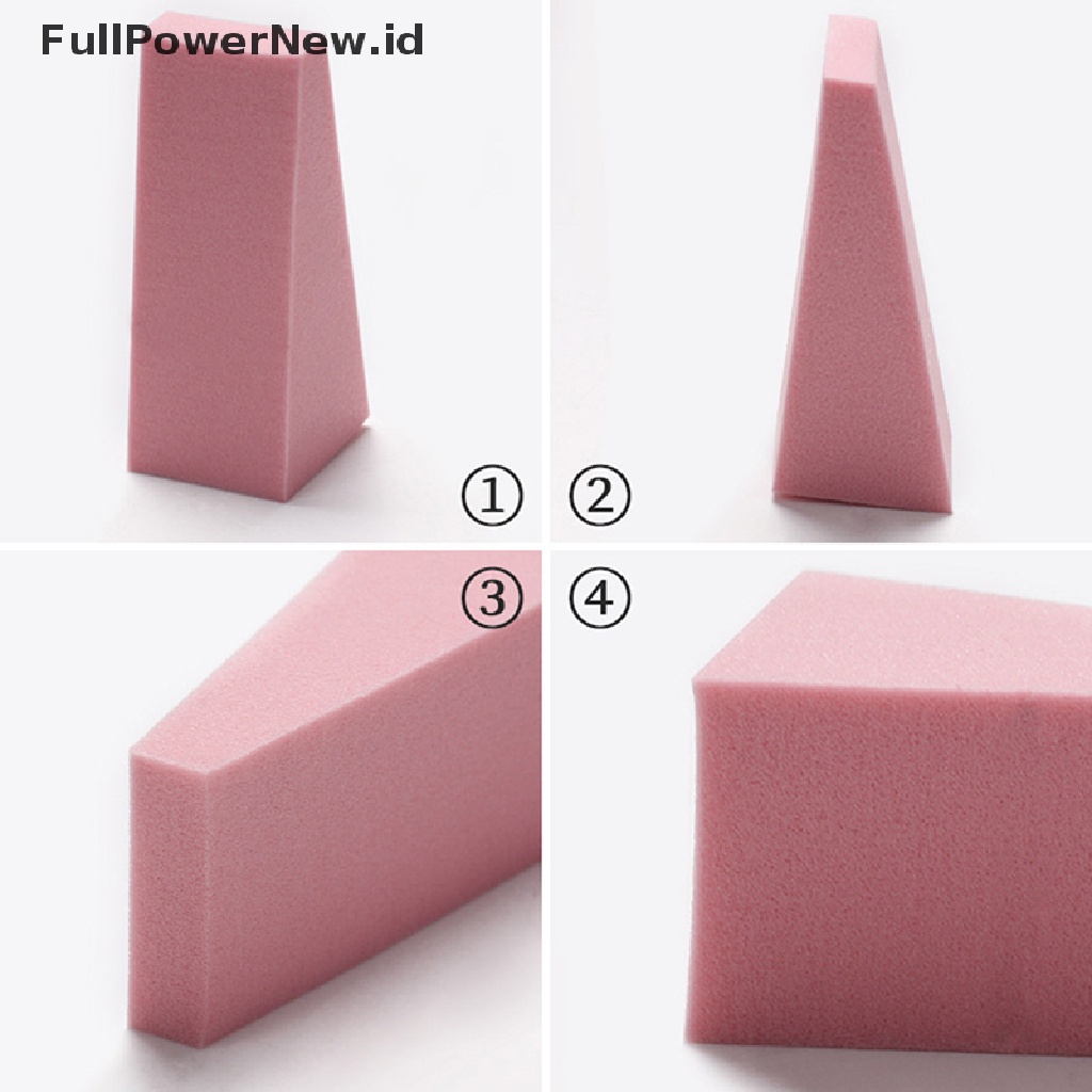 Power 8Pcs Stamper Spons Lembut Gradasi Nail Art Untuk Aksesori Stempel Kuku ID